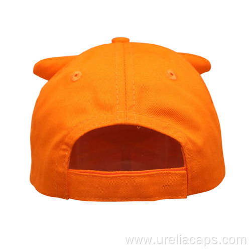 Funny children cap with decoration